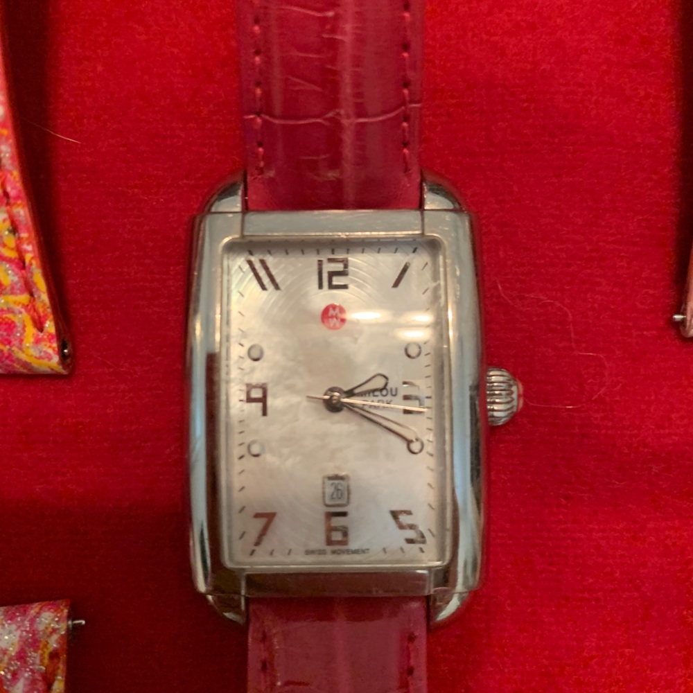 Michele Milou Park Mother of Pearl Watch